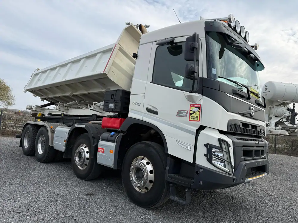 Used Volvo FMX 500 Automatic WHITE - Blanc 3