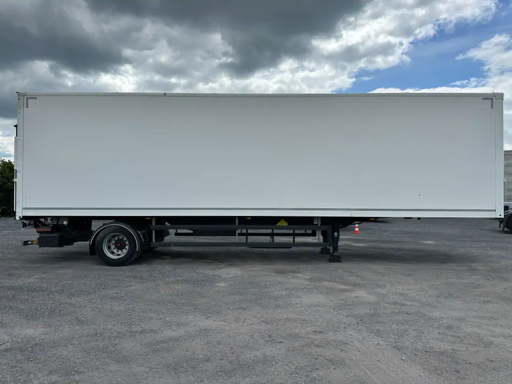 Occasion System Trailers Box city trailer 1 axle N/A WHITE - Blanc 5