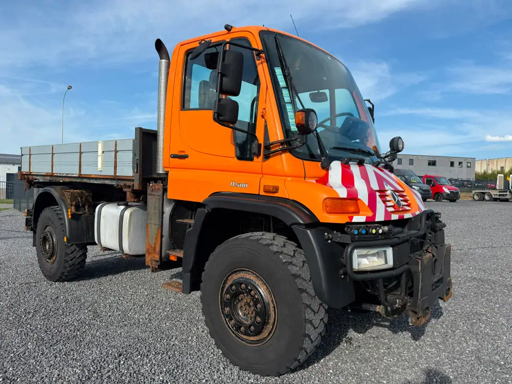 Used Unimog U500 Semi-Automatic ORANGE - Orange 2
