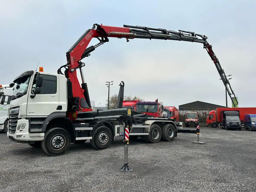 Used DAF CF 480 FAD Automatic WHITE - Blanc 19