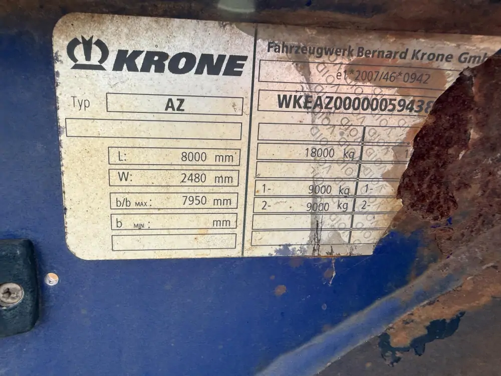 Used Krone AZ N/A 7