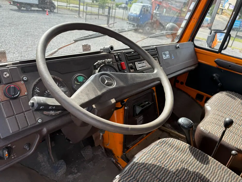 Used Unimog U427 Manueel ORANGE - Orange 30