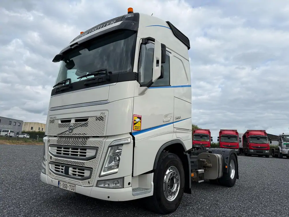 Used Volvo FH 500 Globetrotter Automatic WHITE - Blanc 1