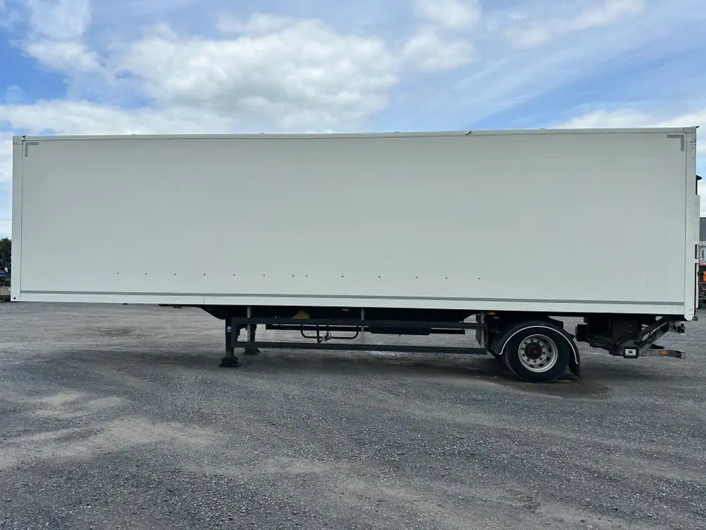 Occasion System Trailers Box city trailer 1 axle N/A WHITE - Blanc 6