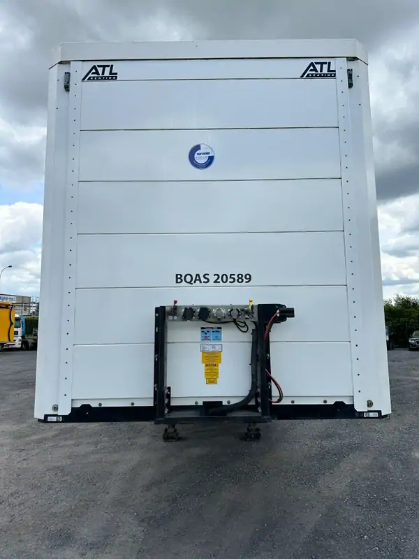 Occasion System Trailers Box city trailer 1 axle N/A WHITE - Blanc 14