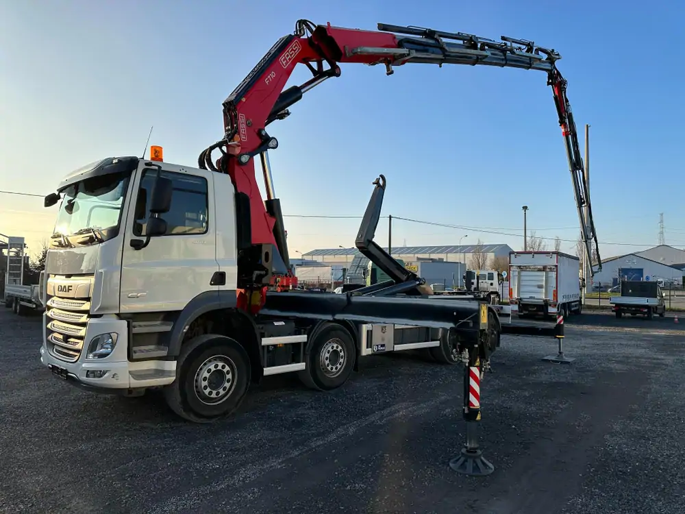 Used DAF CF 480 FAD Automatic WHITE - Blanc 1