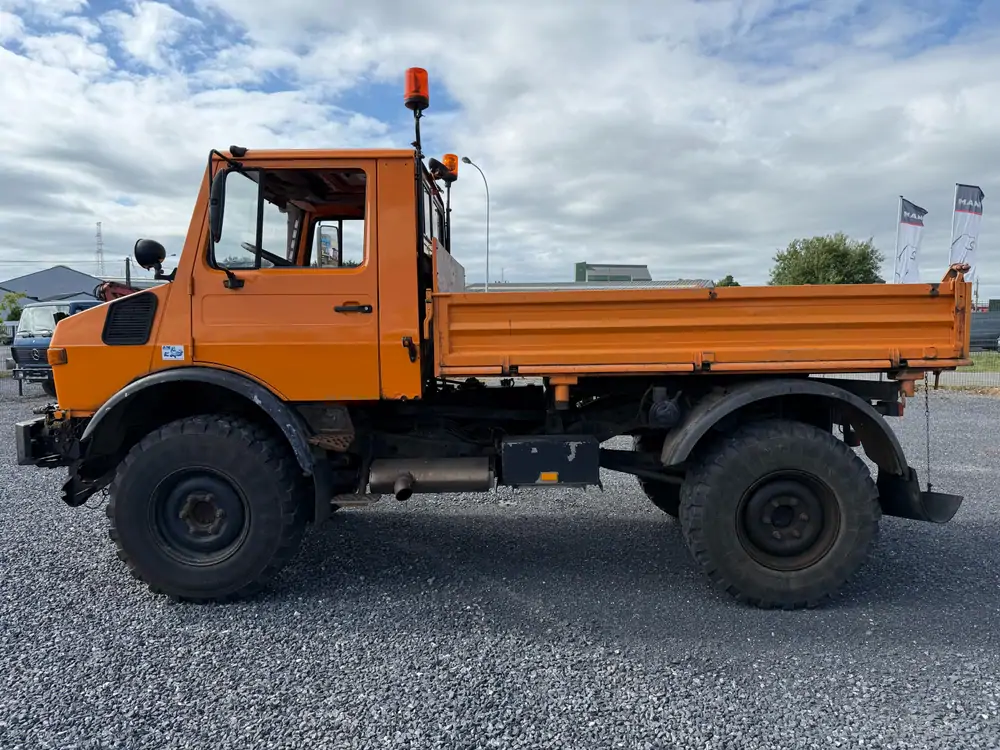 Used Unimog U427 Manueel ORANGE - Orange 5
