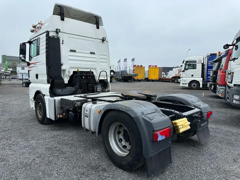 Occasie MAN TGX 18.480 Manueel WHITE - Blanc 3