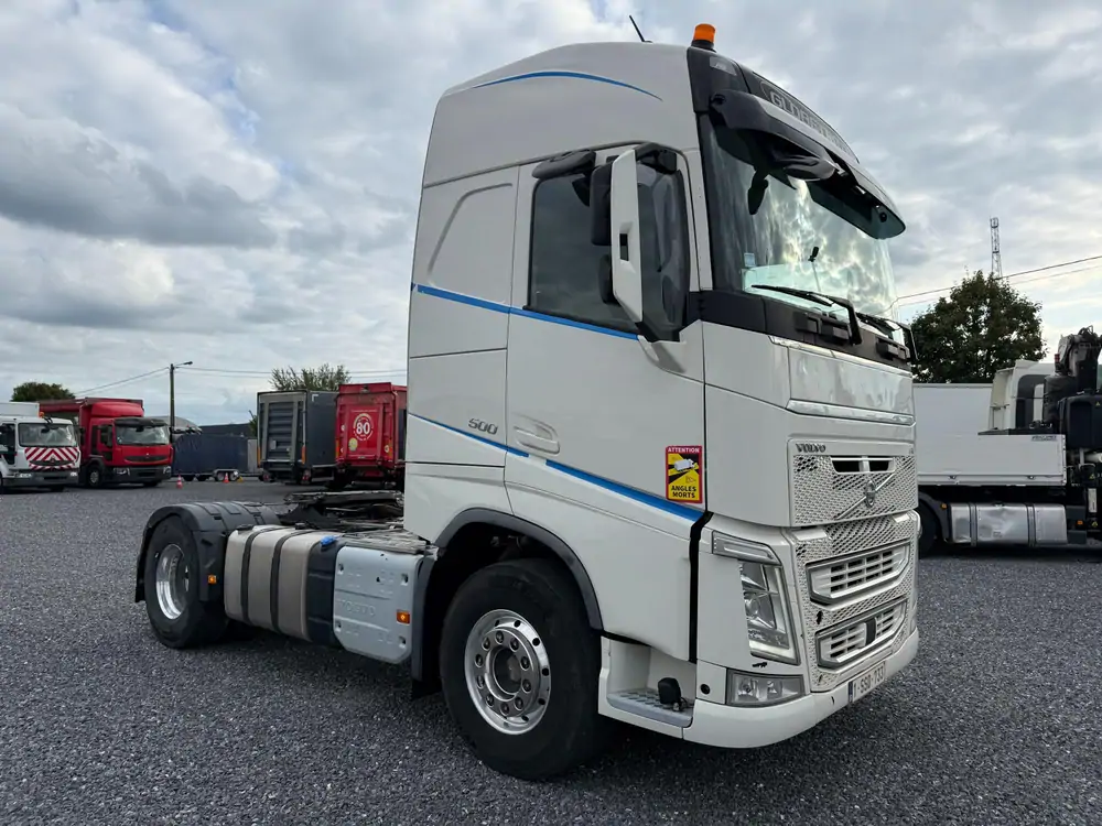 Used Volvo FH 500 Globetrotter Automatic WHITE - Blanc 2