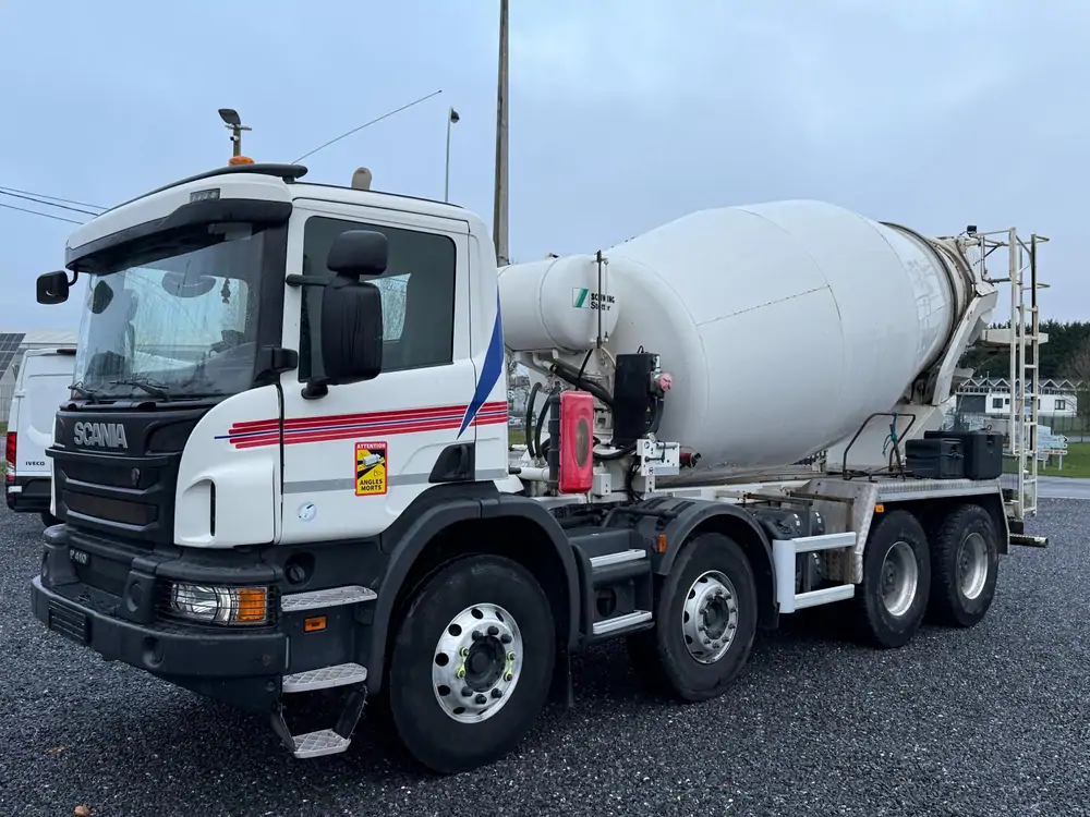 Used Scania P410 Automatic WHITE - White 1