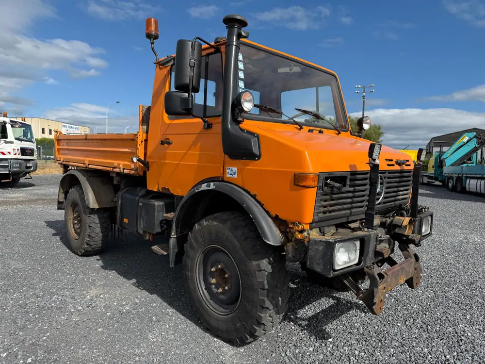 Used Unimog U427 Manueel ORANGE - Orange 2