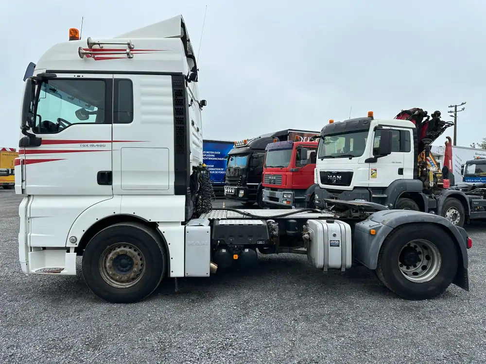 Occasie MAN TGX 18.480 Manueel WHITE - Blanc 5