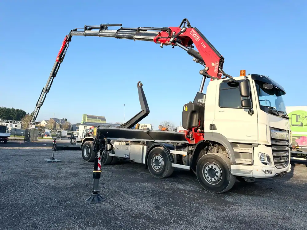 Used DAF CF 480 FAD Automatic WHITE - Blanc 2