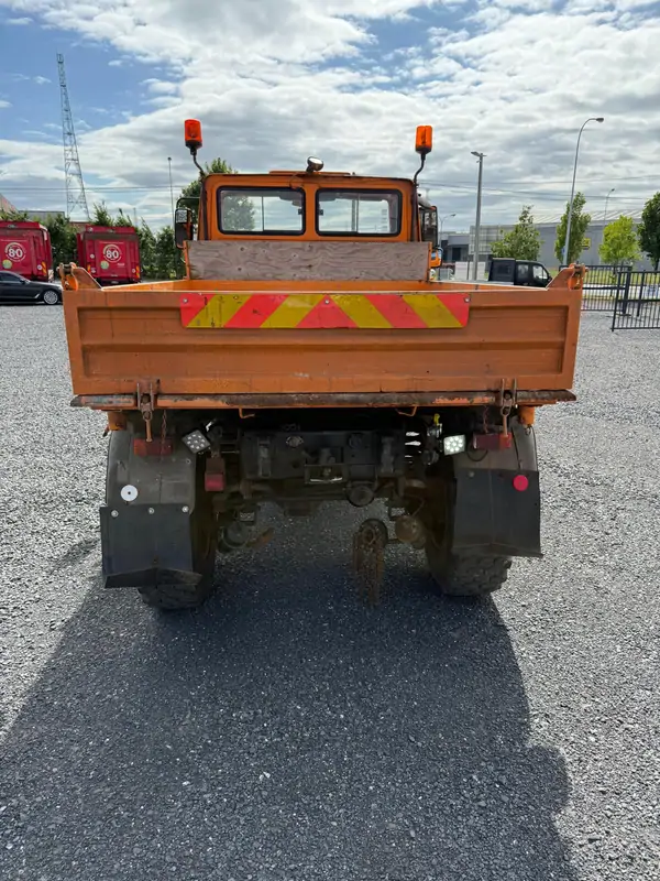Used Unimog U427 Manueel ORANGE - Orange 7