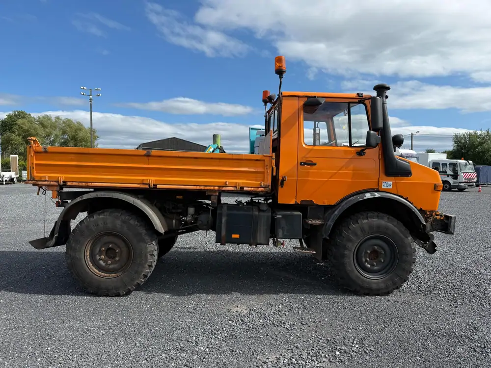 Used Unimog U427 Manueel ORANGE - Orange 6
