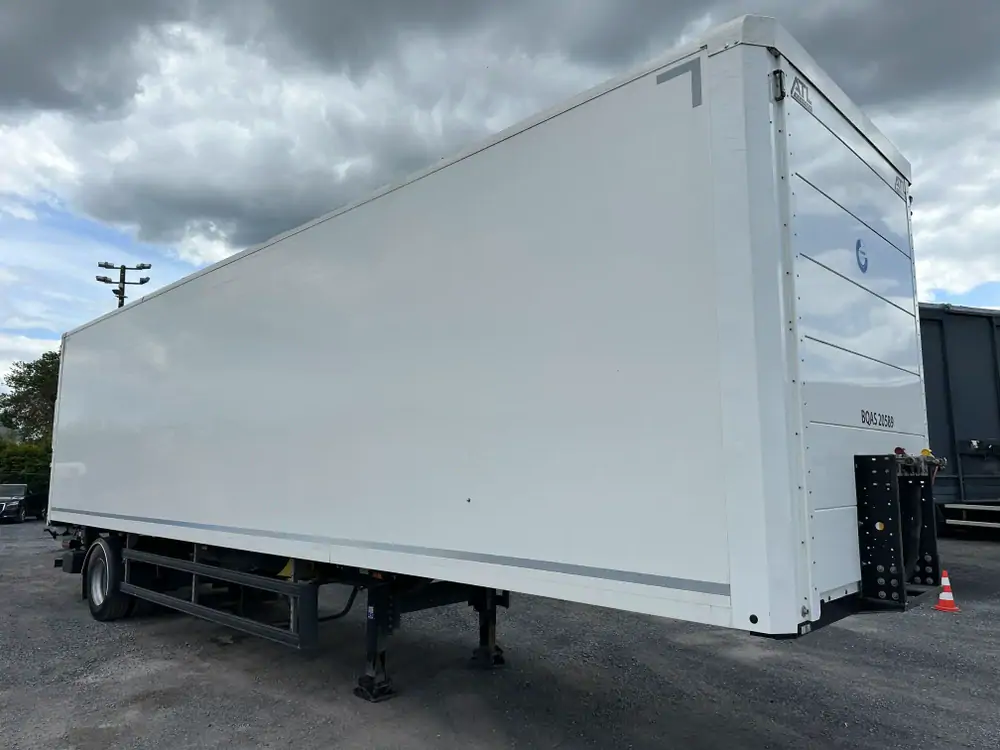 Occasion System Trailers Box city trailer 1 axle N/A WHITE - Blanc 2