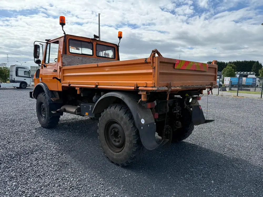 Used Unimog U427 Manueel ORANGE - Orange 4