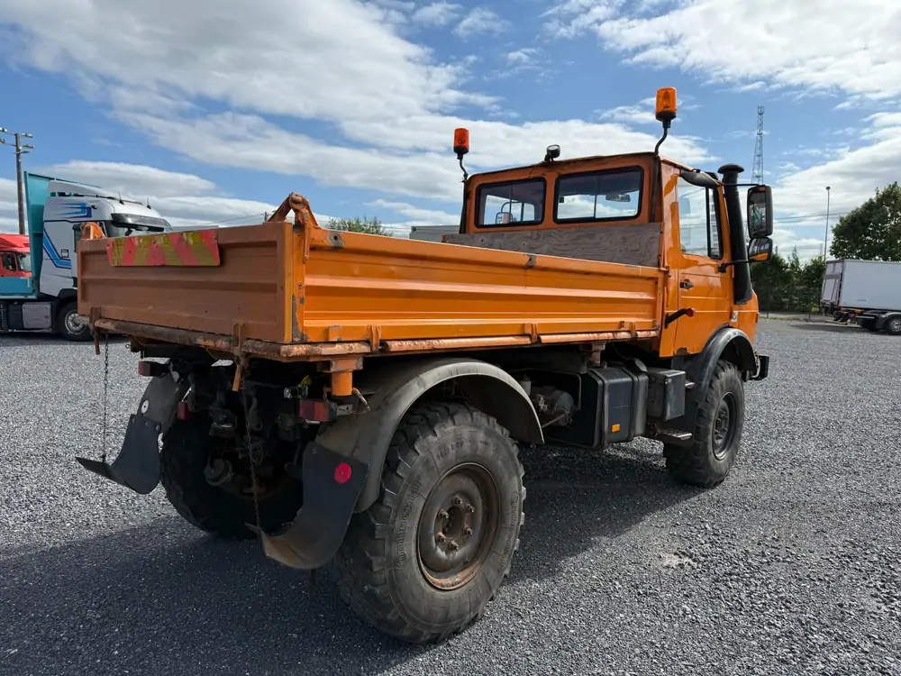 Used Unimog U427 Manueel ORANGE - Orange 3
