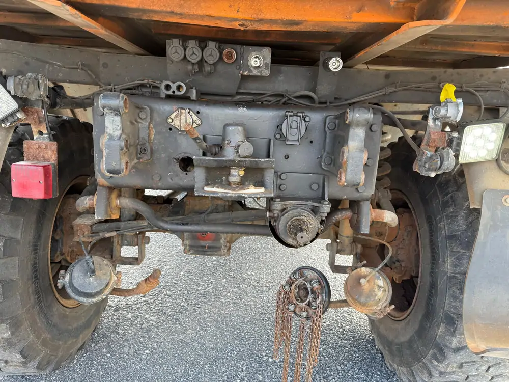 Used Unimog U427 Manueel ORANGE - Orange 9