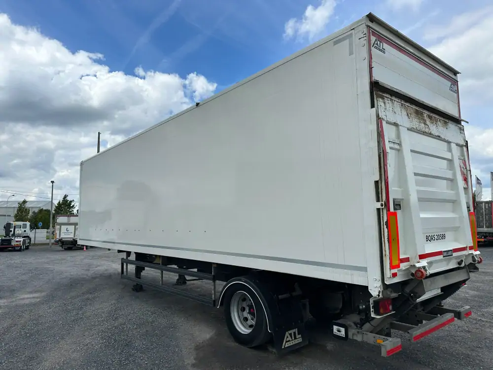 Occasion System Trailers Box city trailer 1 axle N/A WHITE - Blanc 4