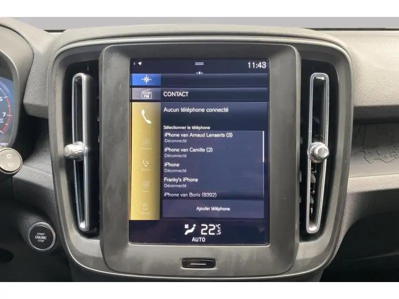 Occasion Volvo XC40 T2 *Automaat* MicroHY GPS Détecteurs BLACK 32