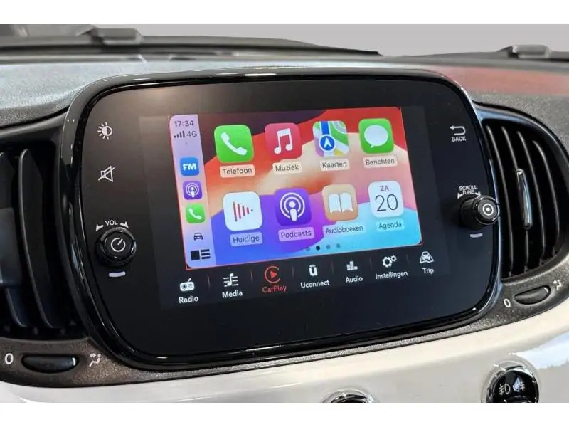 Occasie Fiat 500 Dolcevita - Pano - Carplay WHITE 16