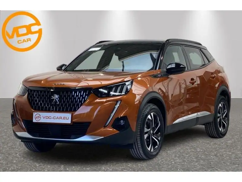 Occasion Peugeot 2008 GT* GPS Caméra et Attelage! ORANGE 1