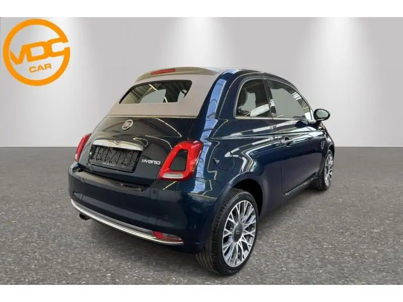 Occasion Fiat 500 C Stadswagen 1.0 HYBRIDE MANUAL BLUE 3