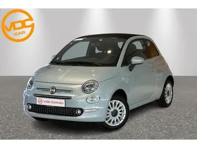 Occasion Fiat 500 C Dolcevita -ApplCarply -Cruise GREEN