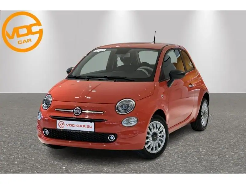 Occasion Fiat 500 GPS - PDC - 1.0 HYBRID ORANGE 1