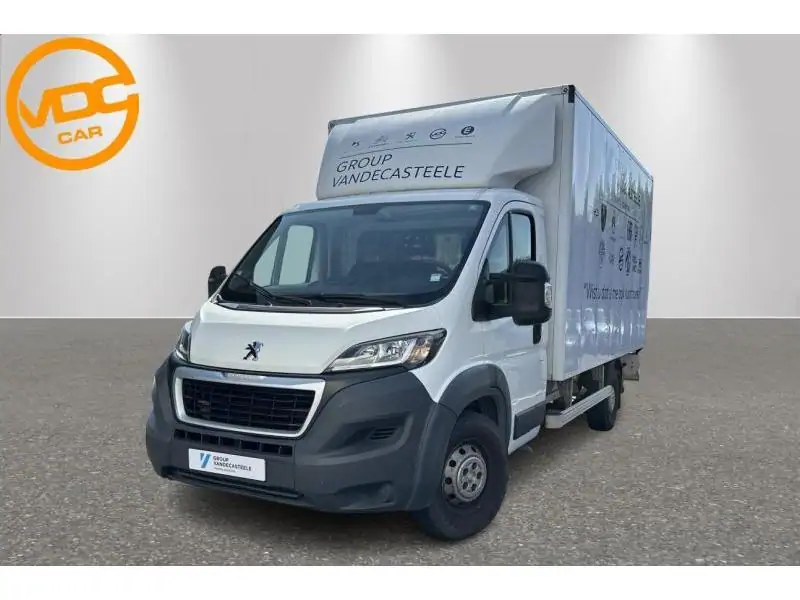 VEHICLE__CONDITION_SERVICE Peugeot Boxer UTILITY ALUKAST+laadbrug WHITE 1
