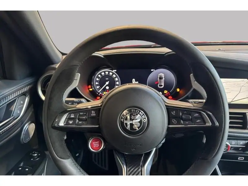 Démo Alfa Romeo Giulia NIEUW - Quadrifoglio 2.9 V6 Bi-Turbo 520 Pk At8 RED 12