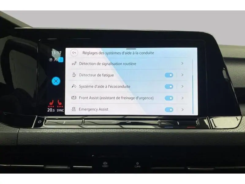 Occasion Volkswagen Golf VIII GTE 1.4 TSI PHEV - GPS - CARPLAY WHITE 35