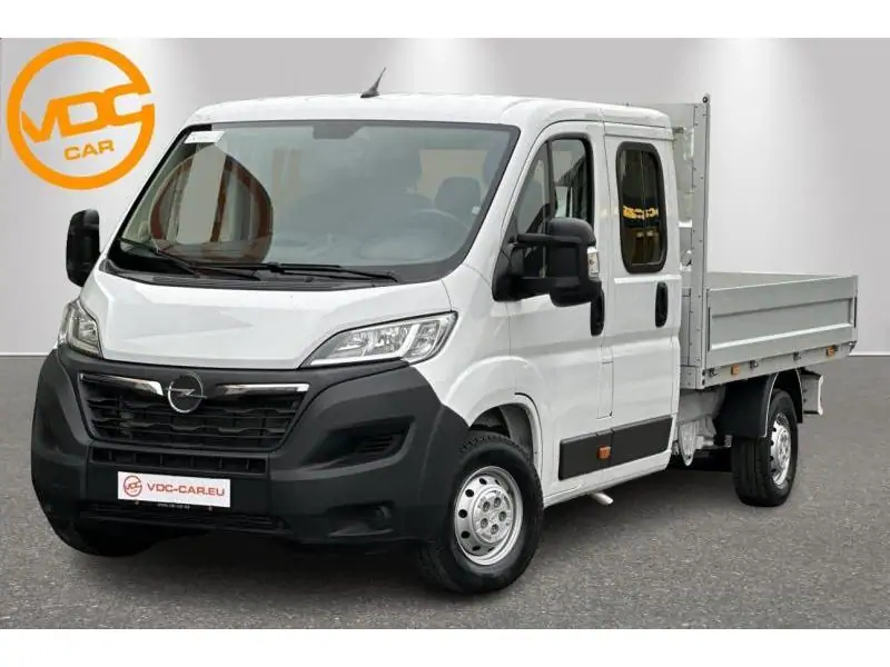 Occasion Opel Movano DUBBLE CABINE 7 PL PICKUP WHITE 1