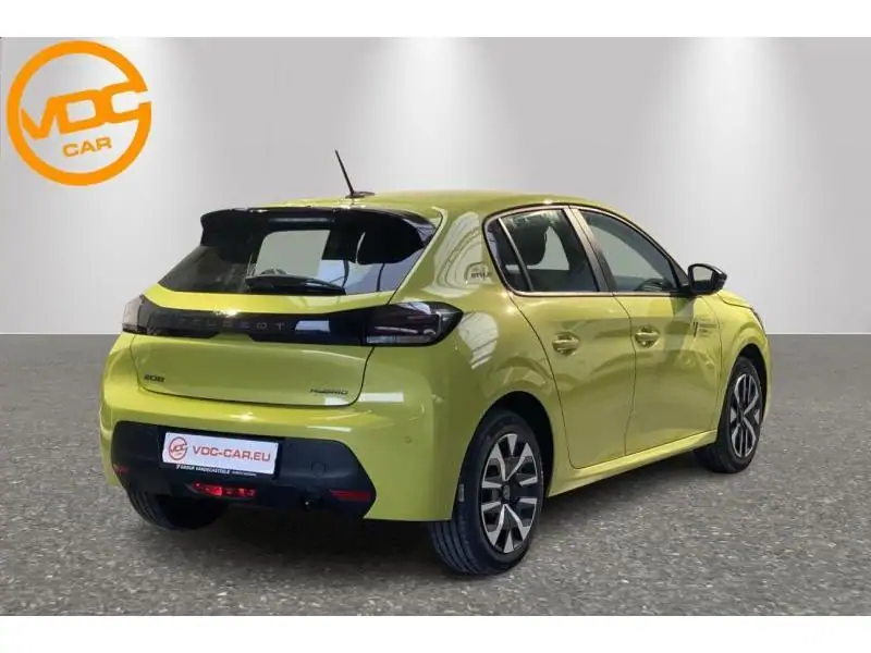 VEHICLE__CONDITION_SERVICE Peugeot 208 Style 1.2 Hybrid 100ch e-DCS6 YELLOW 3