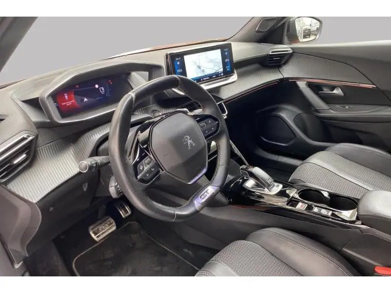 Occasion Peugeot 2008 GT* GPS Caméra et Attelage! ORANGE 9