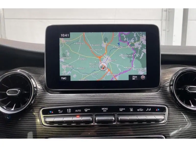 Occasion Mercedes-Benz V 250 DUBBELE CABINE - 5 PL - CAMERA - LEDER - GPS BLACK 13