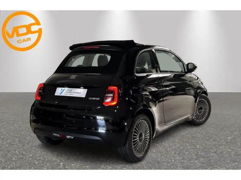 Démo Fiat 500 Cabrio Hybrid Icon BLACK 3