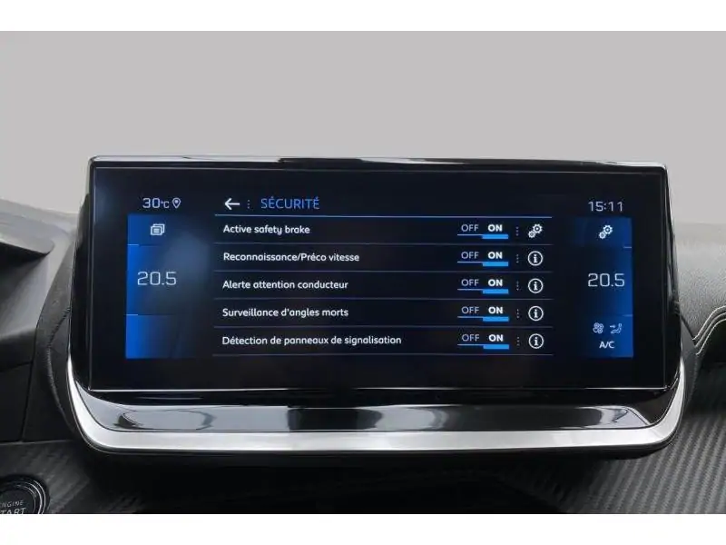 Occasion Peugeot 2008 GT* GPS Caméra et Attelage! ORANGE 34