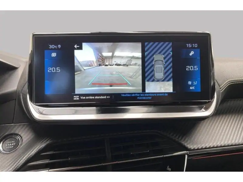 Occasion Peugeot 2008 GT* GPS Caméra et Attelage! ORANGE 14