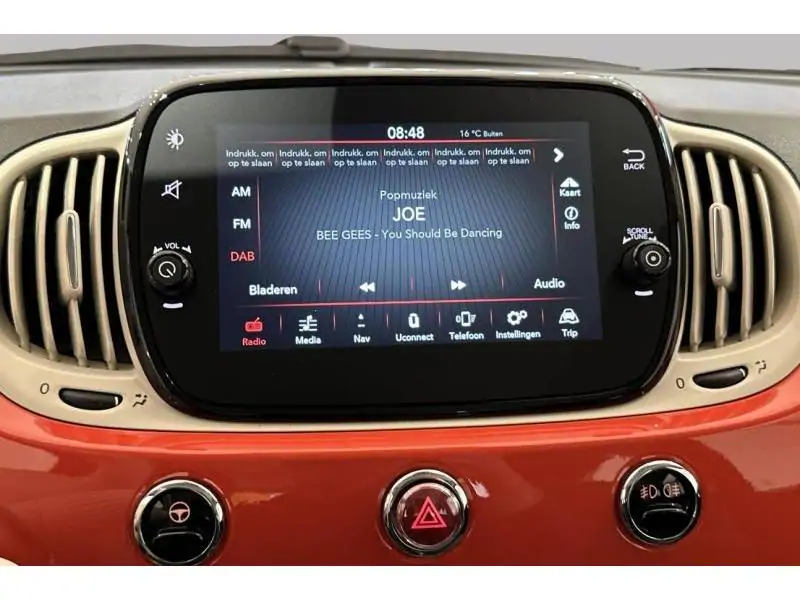 Occasion Fiat 500 GPS - PDC - 1.0 HYBRID ORANGE 13