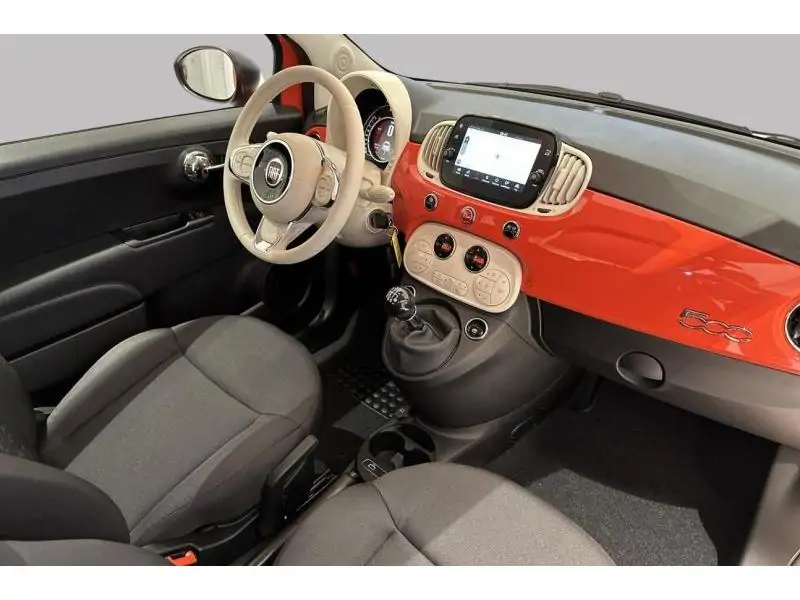 Occasion Fiat 500 GPS - PDC - 1.0 HYBRID ORANGE 2