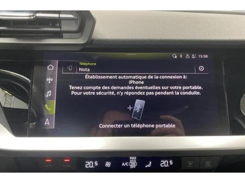 Occasion Audi A3 Sportback Advanced 30 TFSI S-Tronic BLACK 33