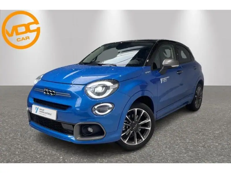 VEHICLE__CONDITION_SERVICE Fiat 500 X Sport - Hybrid  vrij 31/8 BLUE 1