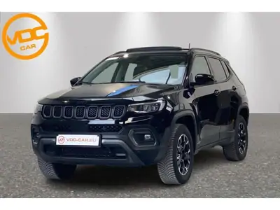 Occasie Jeep Compass TRAILHAWK 4XE PHEV 280 PK PANO BLACK