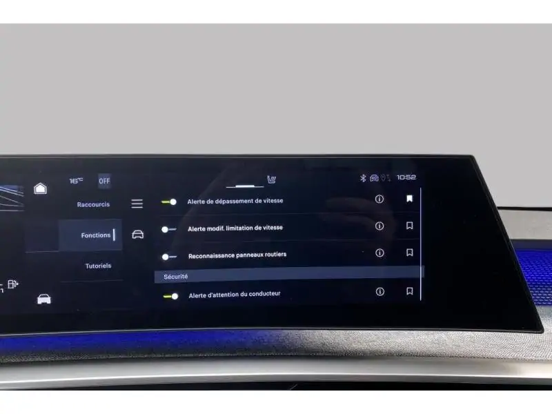 VEHICLE__CONDITION_SERVICE Peugeot 5008 GT*CarPlay GPS Caméra 7pl. BLUE 38