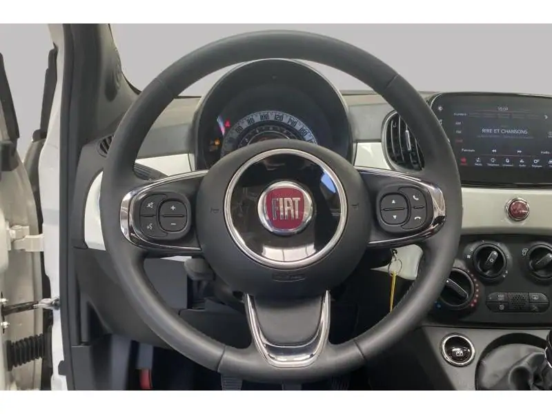 Occasion Fiat 500 C 1.0 CABRIO - CARPLAY - DAB WHITE 12