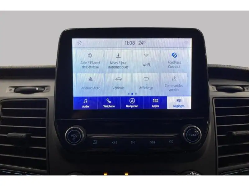 Occasion Ford Transit Custom Dubbele CABINE 5 PLACES GREY 28