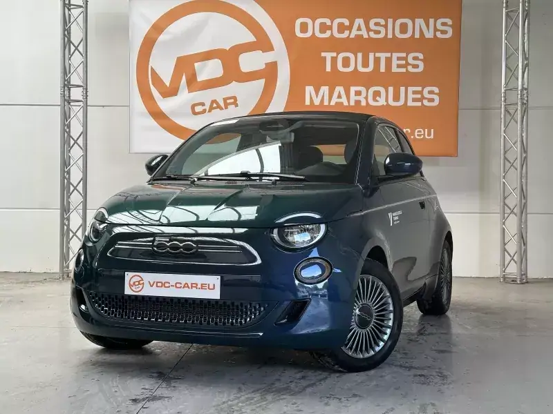 Occasion Fiat 500e Cabrio Icon!*42kwh!* BLUE 1