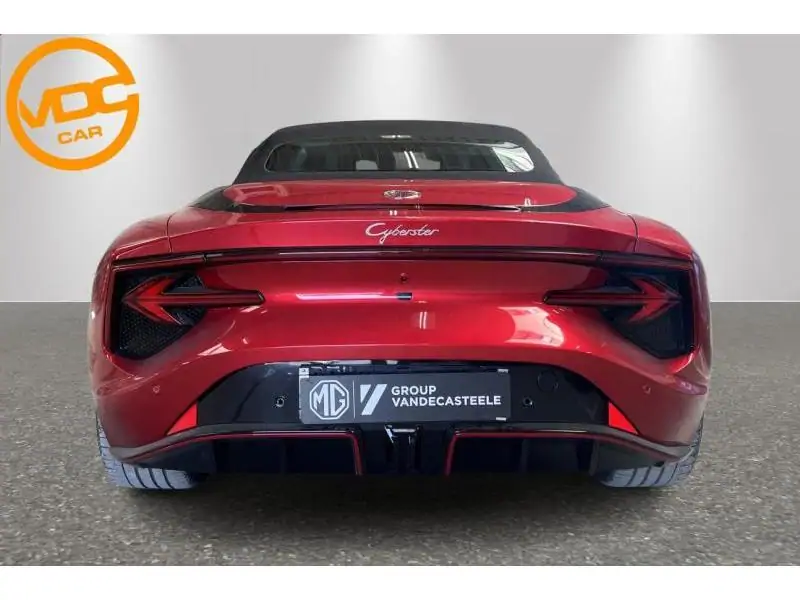 Démo MG CYBERSTER GT RED 5